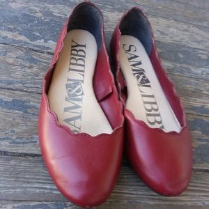 Sam & Libby Scalloped Ballet Flats
